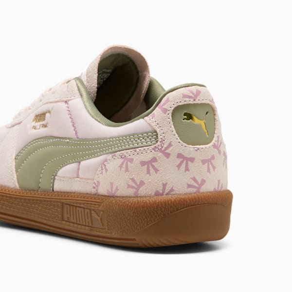 Bowtique Palermo Sneakers Youth, Jasmine Flower-Lux Army, extralarge