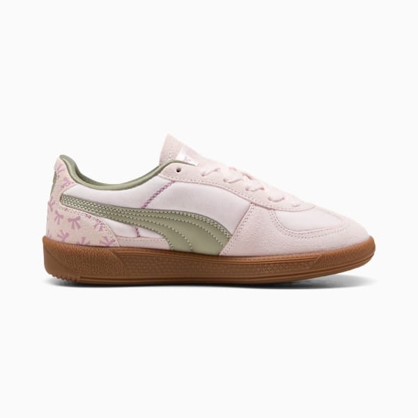 Bowtique Palermo Sneakers Youth, Jasmine Flower-Lux Army, extralarge