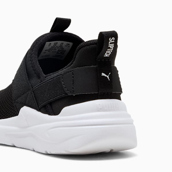 Soft Wired 2 SLIPTECH Sneakers Kids, PUMA Black-PUMA White, extralarge-GBR