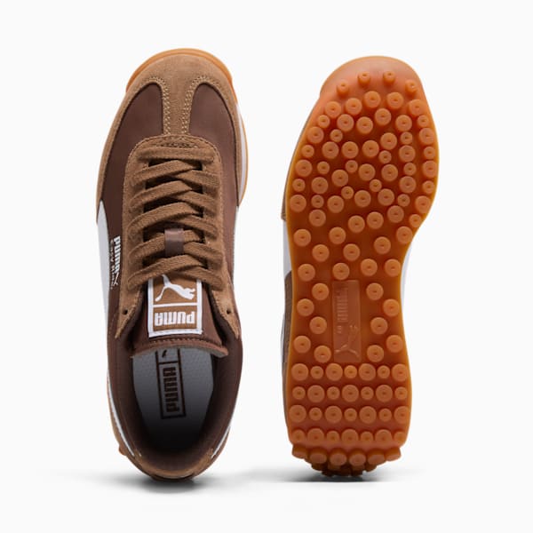 Easy Rider SN Big Kids' Sneakers, Haute Coffee-PUMA White-Espresso Brown, extralarge