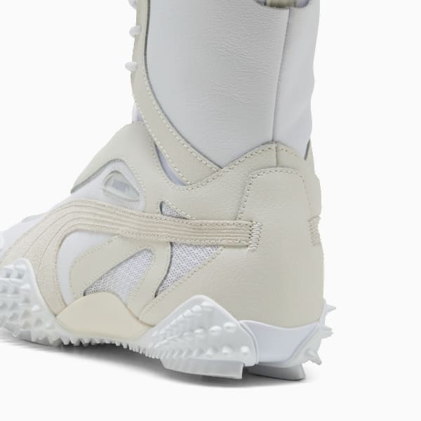 Tenis Mostro Mid para mujer, PUMA White-Alpine Snow, extralarge