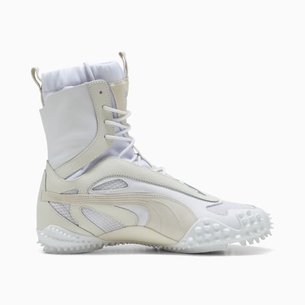 Tenis Mostro Mid para mujer, PUMA White-Alpine Snow, extralarge