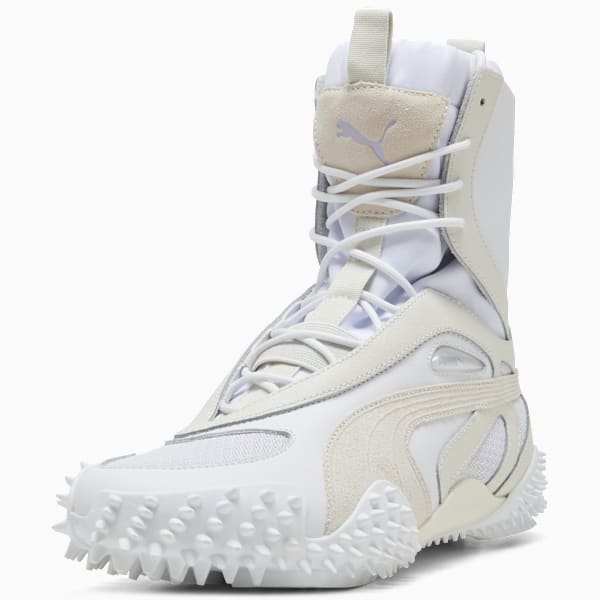 Tenis Mostro Mid para mujer, PUMA White-Alpine Snow, extralarge