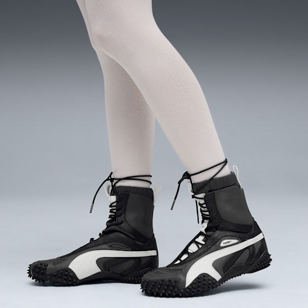 Mostro Mid Women's Mid-Top Sneakers, PUMA Black-PUMA White, extralarge