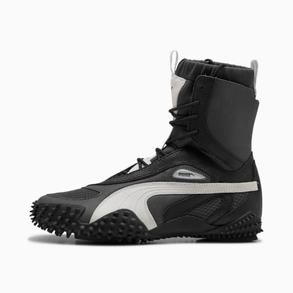 Tenis Mostro Mid para mujer, PUMA Black-PUMA White, extralarge