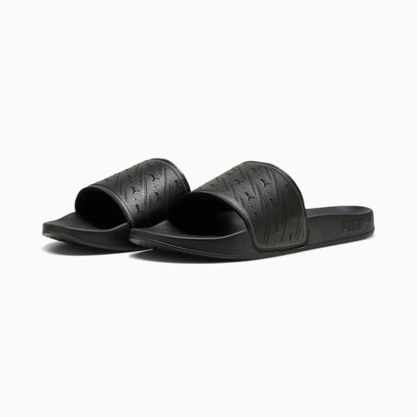 Leadcat 2.0 Clean Cat Slides Unisex, PUMA Black-Shadow Gray, extralarge