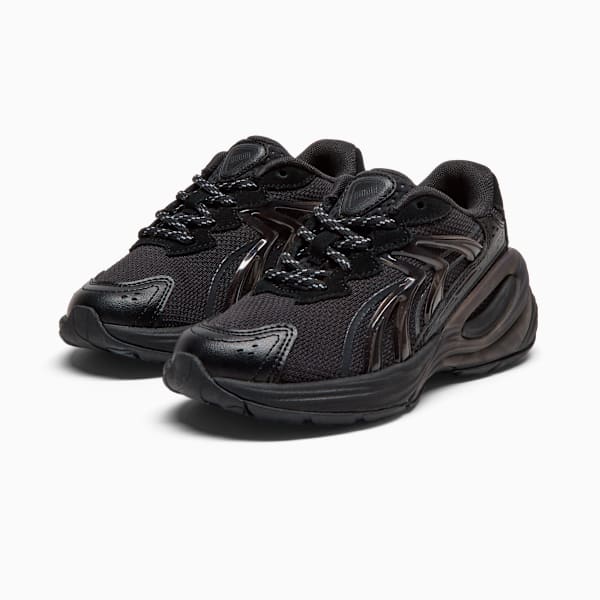 Inverse Upgrade Ps Kids, PUMA Black-PUMA Silver-Flat Dark Gray, extralarge