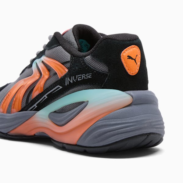 Tenis para niños pequeños Inverse Fission, Cool Dark Gray-Aquatic-PUMA Black, extralarge