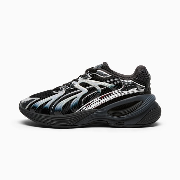 Sneakers Inverse Dimension, PUMA Black-Flat Dark Gray-PUMA Silver, extralarge