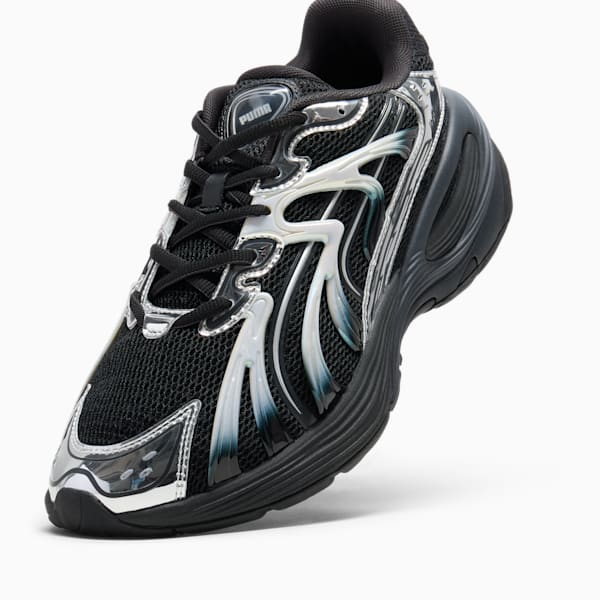 Tenis Inverse Dimension, PUMA Black-Flat Dark Gray-PUMA Silver, extralarge