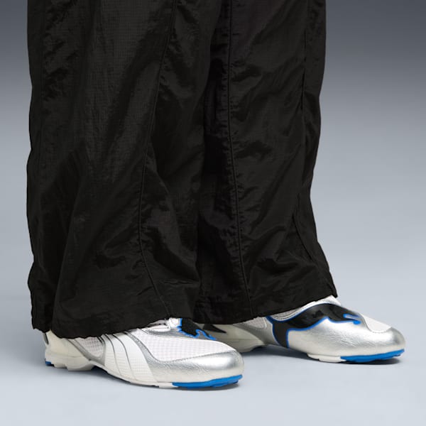 V-S1 Metallic Sneakers Unisex, PUMA White-PUMA Silver, extralarge
