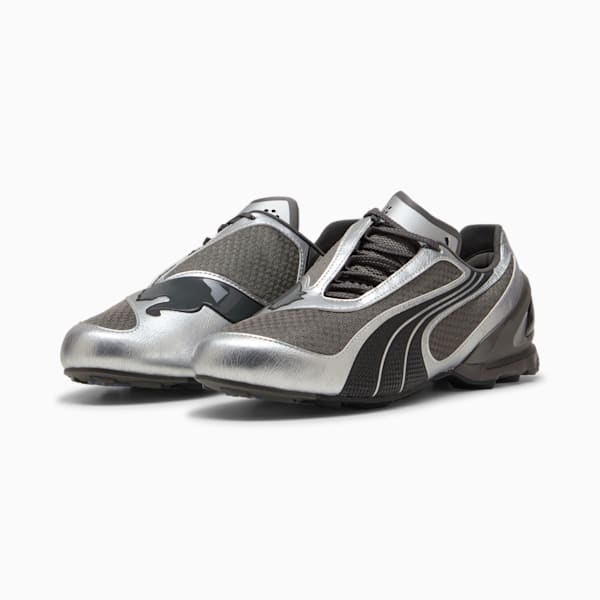 Tenis unisex V-S1 Metallic, Shadow Gray-PUMA Black, extralarge