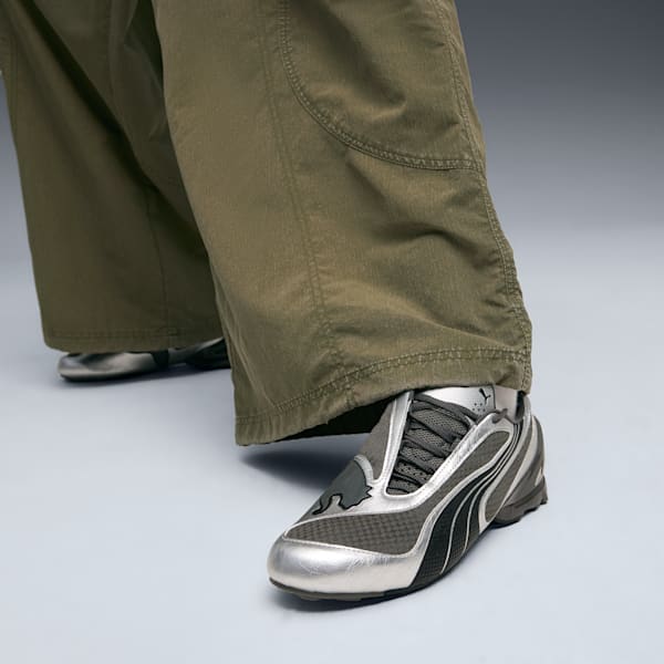 V-S1 Metallic Sneakers Unisex, Shadow Gray-PUMA Black, extralarge