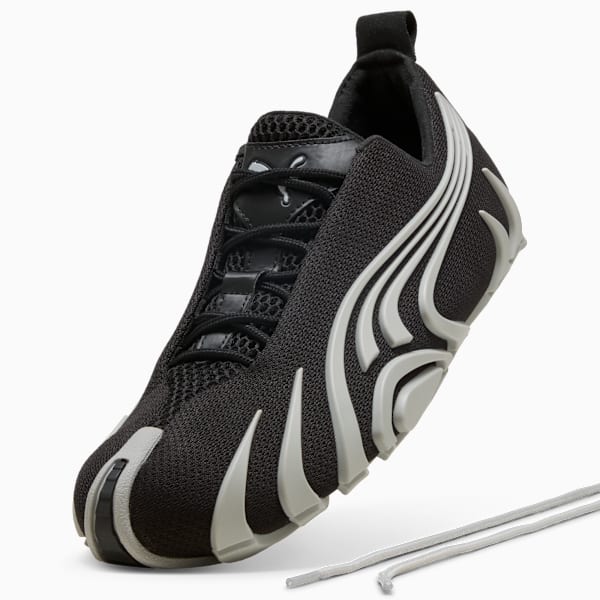 All-Pro NITRO™ 2 Hooptopia Basketball Shoes Unisex, PUMA Black-Flat Light Gray, extralarge
