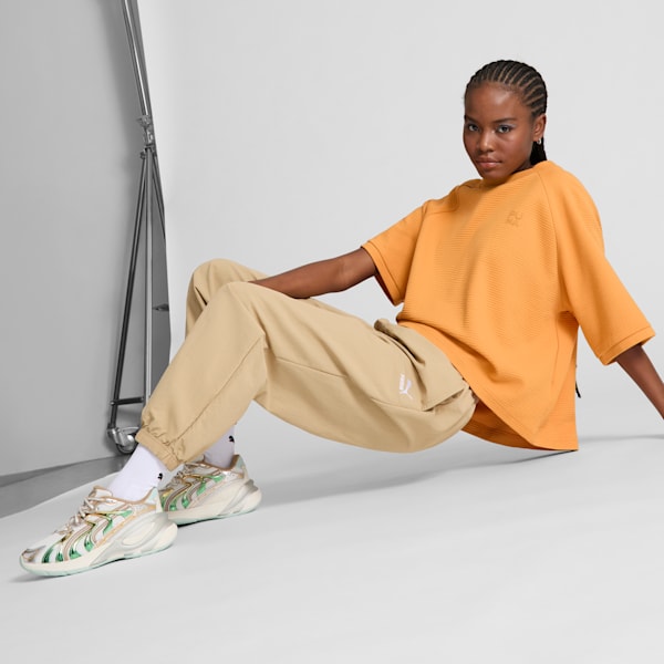 Sneakers pour femmes Inverse Shimmer, Warm White-Archive Gold, extralarge