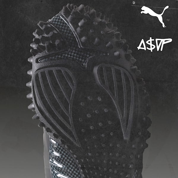 Tenis para hombre Mostro Disccords A$AP ROCKY x PUMA, PUMA Black-Shadow Gray, extralarge