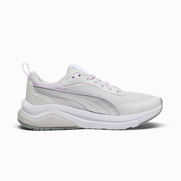 Tenis para muer Retro Amplifier, PUMA White-Cool Mid Gray-Feather Gray-Lilac Frost, extralarge