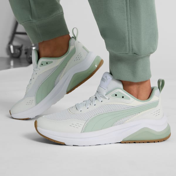 Amplifier Retro Women's Sneakers, Feather Gray-Green Fog-Vapor Gray, extralarge