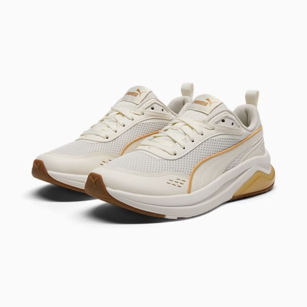 Amplifier Retro Women's Sneakers, Frosted Ivory-PUMA Gold, extralarge