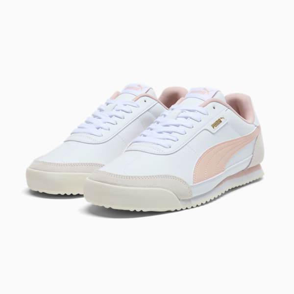 Tenis para mujer Turino II OG, PUMA White-Rose Quartz-Warm White-PUMA Gold, extralarge