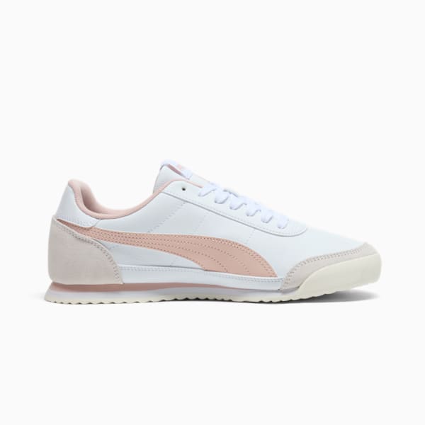 Turino II OG Women's Sneakers, PUMA White-Rose Quartz-Warm White-PUMA Gold, extralarge