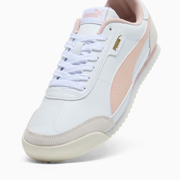 Tenis para mujer Turino II OG, PUMA White-Rose Quartz-Warm White-PUMA Gold, extralarge
