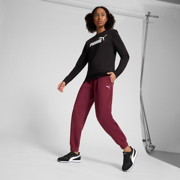 Tenis para mujer ST Miler Leo, PUMA Black-PUMA White, extralarge