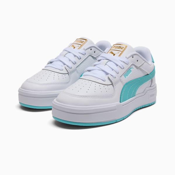 Tenis CA Pro Classic II para mujer, PUMA White-Safe Lake, extralarge