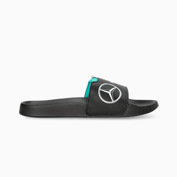 MAPF1 Leadcat 2.0 Logo Slides, Puma Black-Puma Black, extralarge-IND