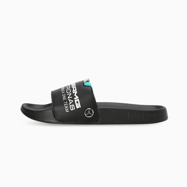 MAPF1 Leadcat 2.0 Logo Slides, Puma Black-Puma Black, extralarge-IND