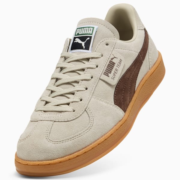 Super Team Sneakers Unisex, Desert Dust-Chestnut Brown-Gum, extralarge