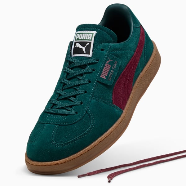Super Team Sneakers Unisex, Green Terrain-Ruby Shimmer-Gum, extralarge