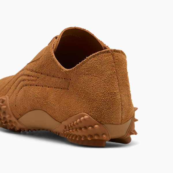 Mostro Unlined Suede Sneakers, Caramel Latte, extralarge-IND