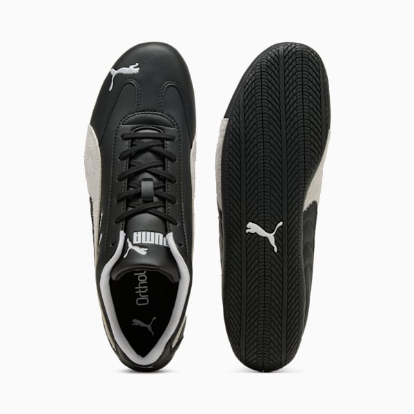 Speedcat Leather Sneakers Unisex, PUMA Black-PUMA White, extralarge-GBR