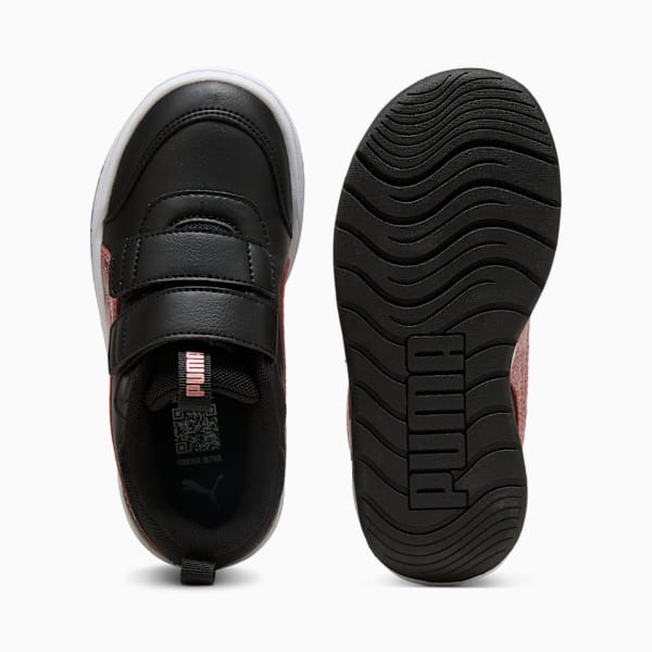 Puma multiflex 2 Glitz Sneakers Kids, PUMA Black-Rose Gold, extralarge