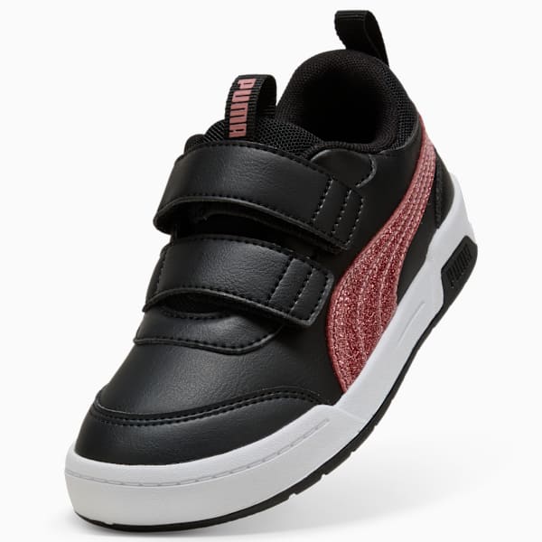 Puma multiflex 2 Glitz Sneakers Kids, PUMA Black-Rose Gold, extralarge