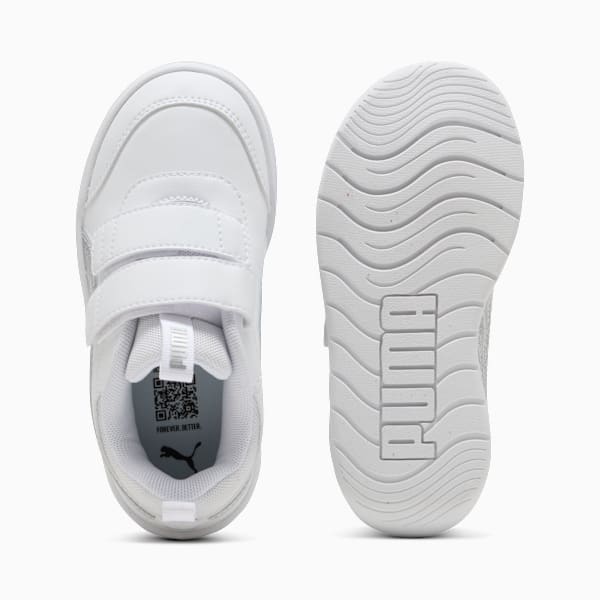 Puma multiflex 2 Glitz Sneakers Kids, PUMA White-PUMA Silver, extralarge