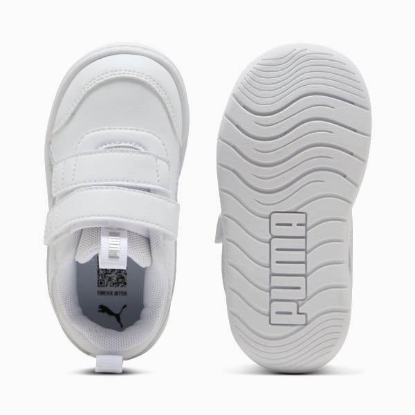 Multiflex 2 Glitz Toddlers' Sneakers, PUMA White-PUMA Silver, extralarge