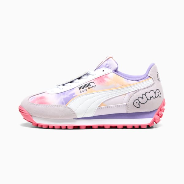 Tenis para niños grandes Easy Rider PUMA x HELLO KITTY AND FRIENDS, Lilac Frost-PUMA White-Magic Rose, extralarge