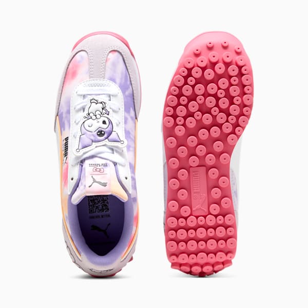 Tenis para niños grandes Easy Rider PUMA x HELLO KITTY AND FRIENDS, Lilac Frost-PUMA White-Magic Rose, extralarge