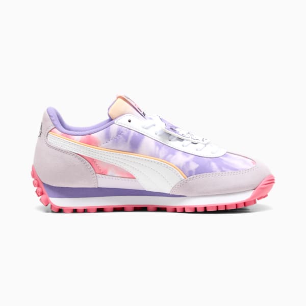 Tenis para niños grandes Easy Rider PUMA x HELLO KITTY AND FRIENDS, Lilac Frost-PUMA White-Magic Rose, extralarge