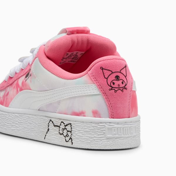 Tenis para niños grandes Suede XL PUMA x HELLO KITTY AND FRIENDS, Magic Rose-Peaceful Blue, extralarge