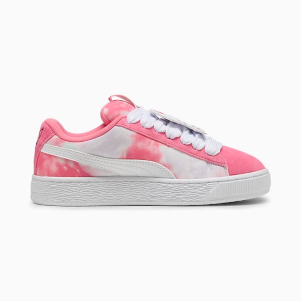 Tenis para niños grandes Suede XL PUMA x HELLO KITTY AND FRIENDS, Magic Rose-Peaceful Blue, extralarge