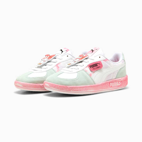 Tenis para niños grandes Palermo PUMA x HELLO KITTY AND FRIENDS, PUMA White-Magic Rose, extralarge
