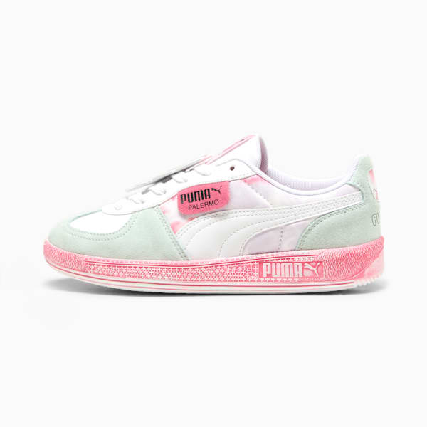 Tenis para niños grandes Palermo PUMA x HELLO KITTY AND FRIENDS, PUMA White-Magic Rose, extralarge