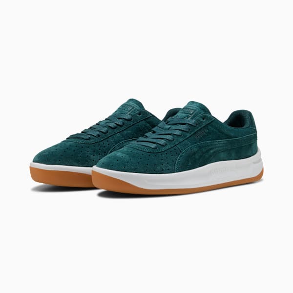 GV Special Elevated Platform Sneakers, Green Terrain-Gum, extralarge