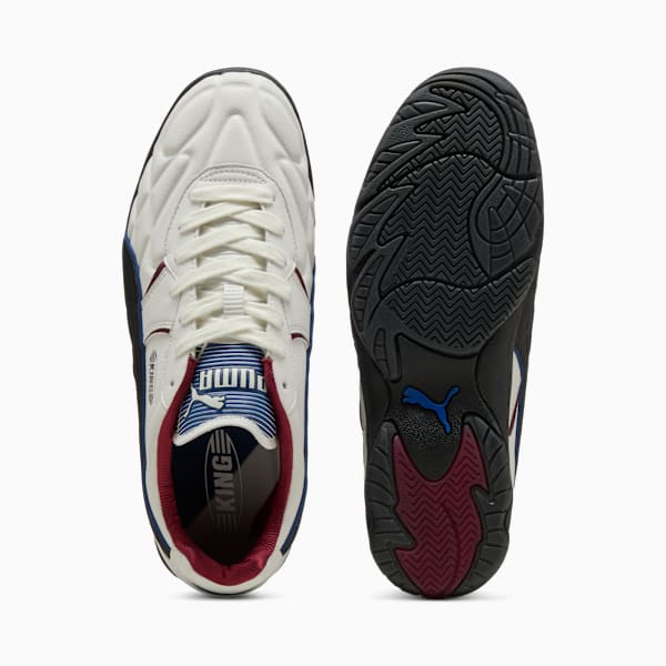 King Indoor Street Soccer 94 Sneakers Unisex, Vapor Gray-PUMA Black, extralarge-GBR