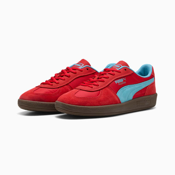 Palermo Pop Sneakers Unisex, For All Time Red-Aqua, extralarge