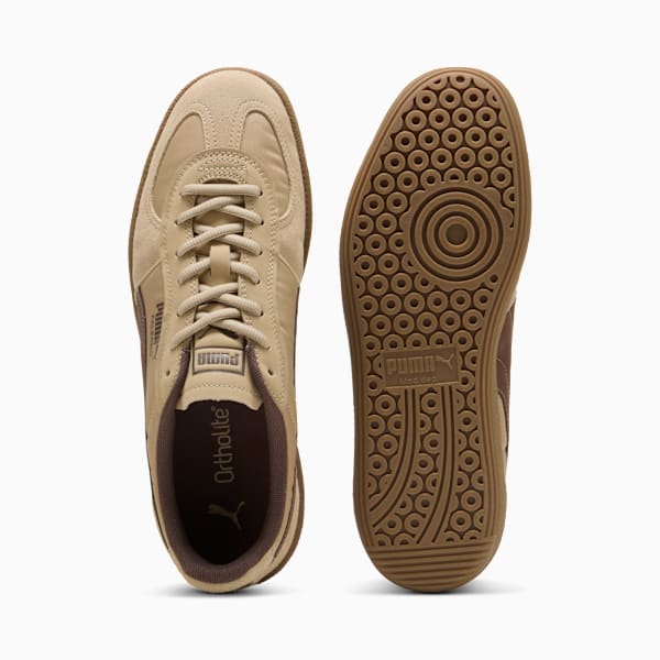 Palermo Pop Sneakers Unisex, Toasted Almond-Flat Bronze, extralarge