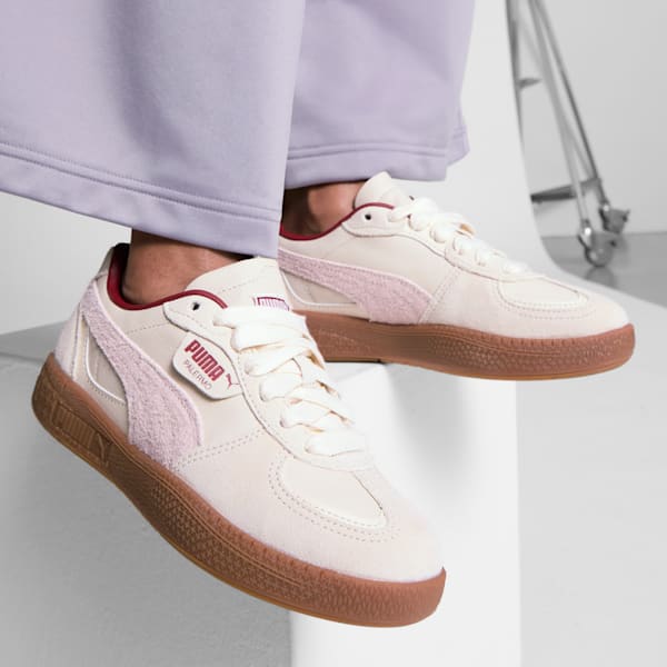 Tenis para mujer Palermo Moda Lovers, Alpine Snow-Island Pink-Dark Crimson, extralarge